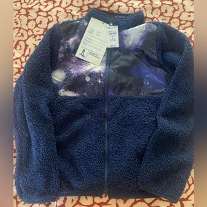 Lands End Reversible Fleece Jacket